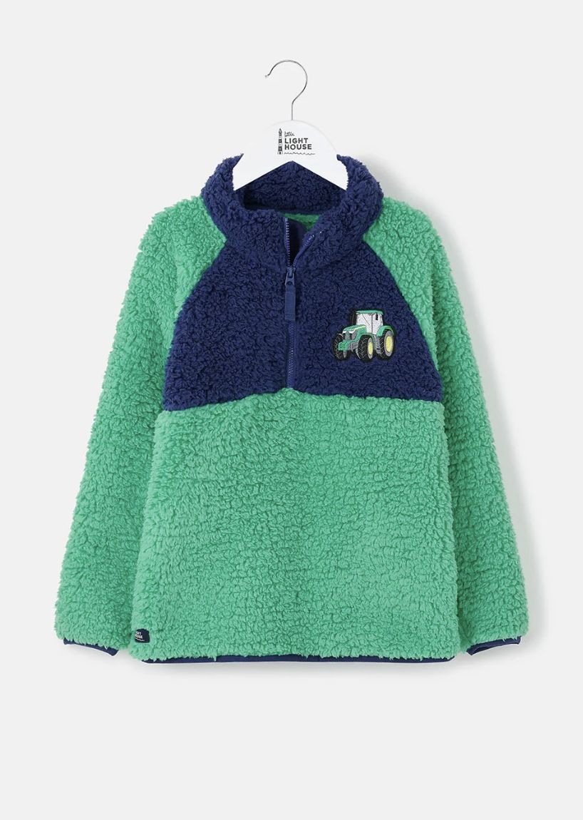 Caden Fleece - Green Tractor