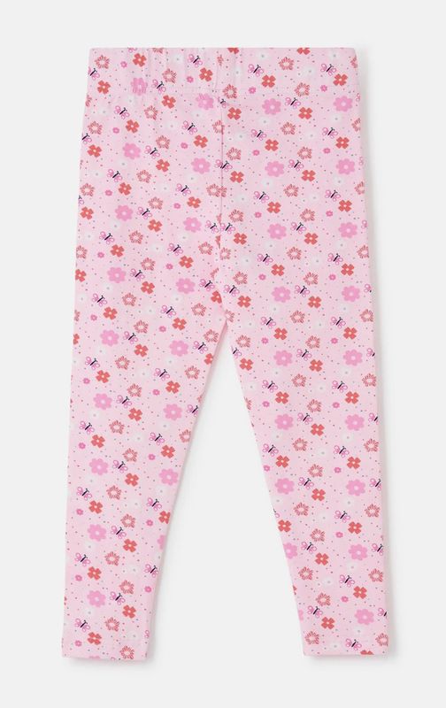 Mollie Leggings - Baby Pink Floral