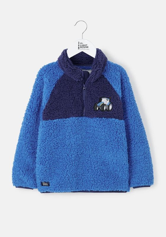 Caden Fleece - Blue Tractor