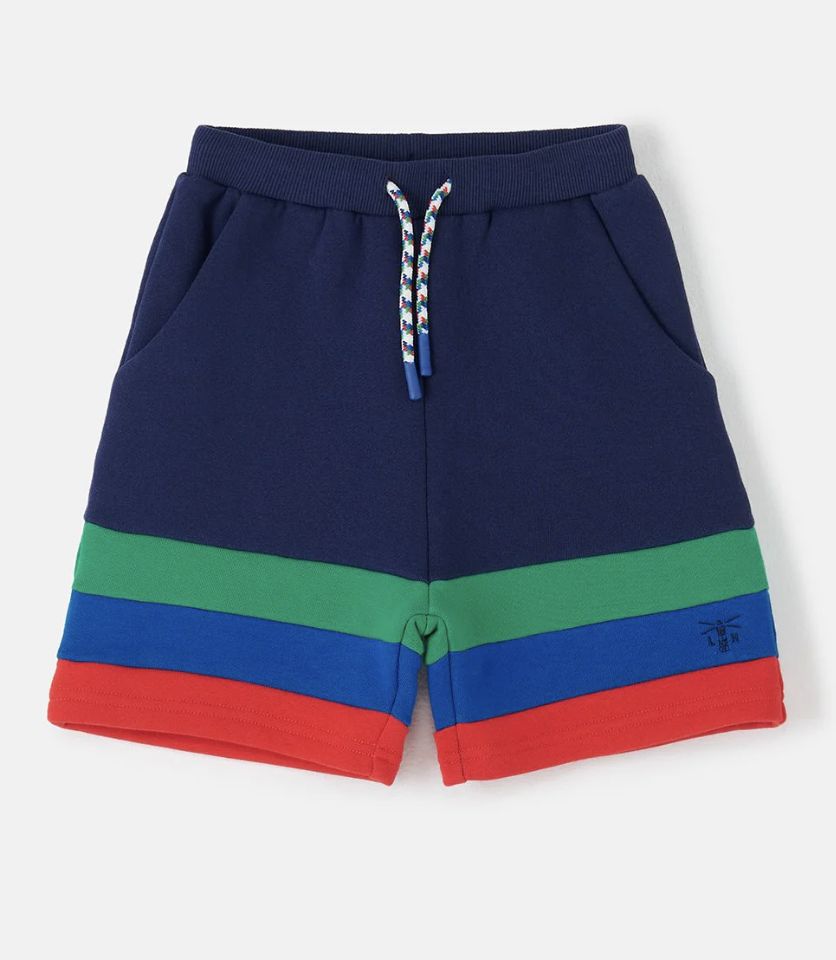 Louie Shorts - Navy Green Blue Red