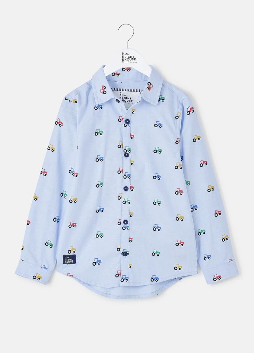 Charlie Shirt - Tractor Print