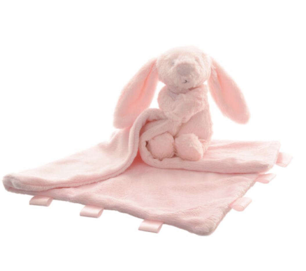 Pink Bunny Comforter Blanket COMF0497