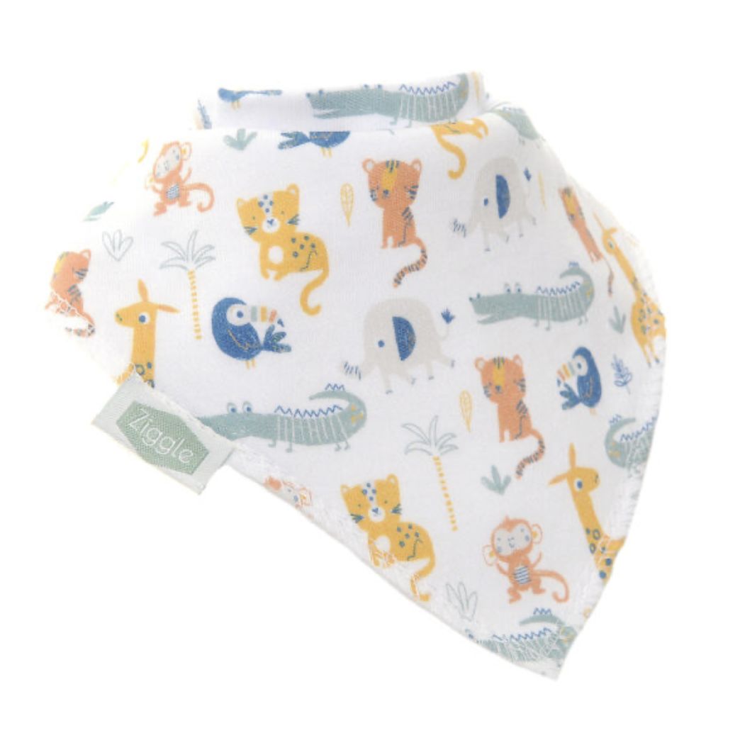 Savanna Animals Dribble Bib FUN0301