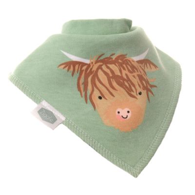 Highland Cow Dribble Bib FUN0309