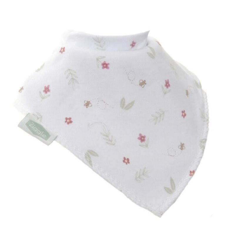 Flowers and Ferns Dribble Bib FUN0308