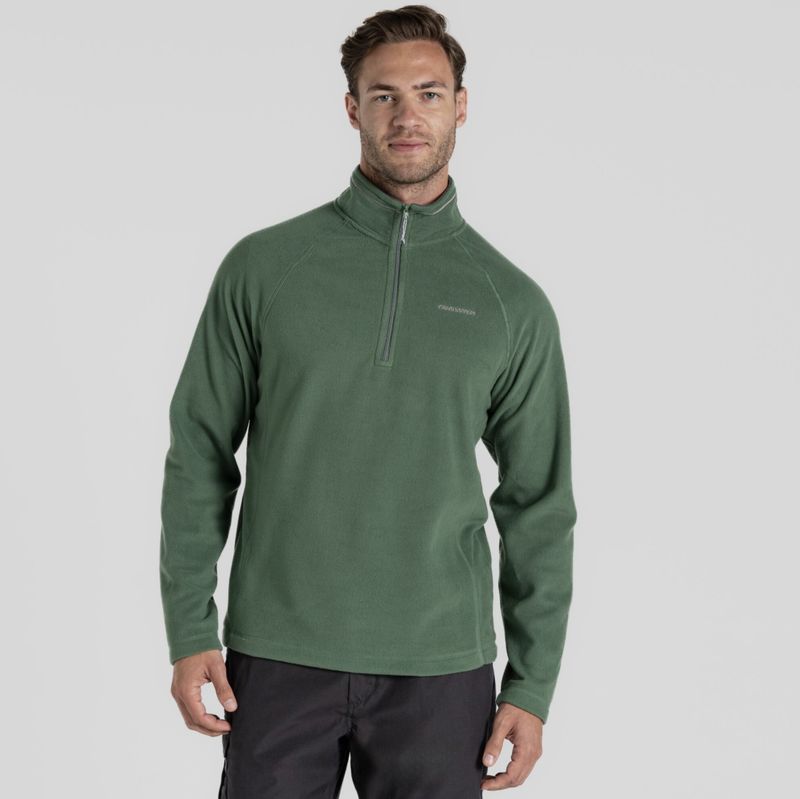 Men&#39;s Corey VI Half Zip Fleece | Mangrove Green CMA1287