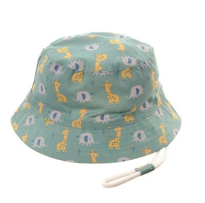 Giraffe and Elephant Sun Hat HAT4495