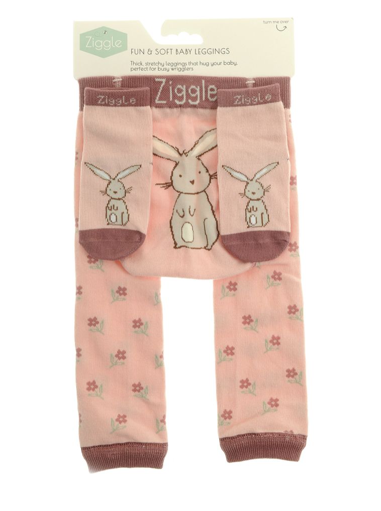 Bunnies Pink Leggings and Socks Set LEG4235