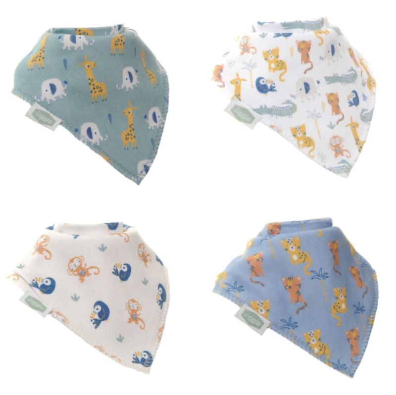 Savanna Animals Dribble Bib Set FUN1358