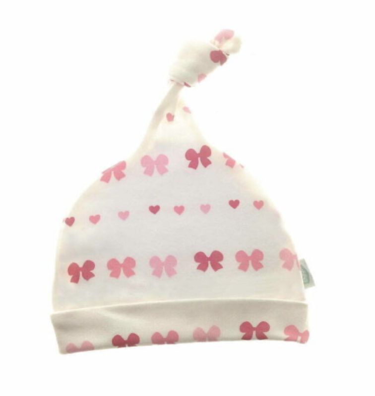Hearts and Bows Cotton Hat HAT0262