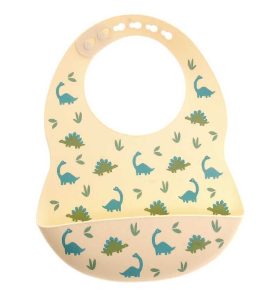 Catch It Silicone Bib Dinosaur SIL5423