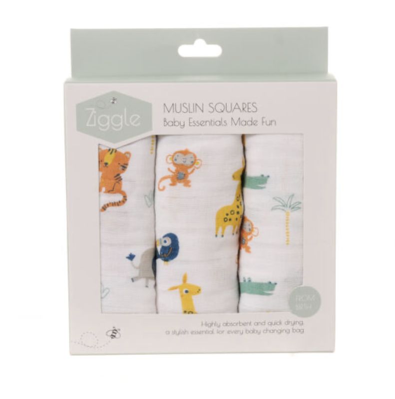 Savanna Animals Muslin Set MUS3887