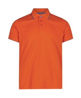 Men&#39;s Piquet Polo Shirt 39T5807 Tango