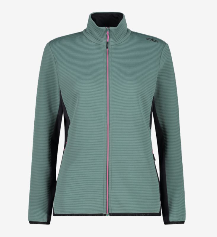 Women&#39;s Unlimitech Fleece with Raised Tubular Knit 35E6426 Agave