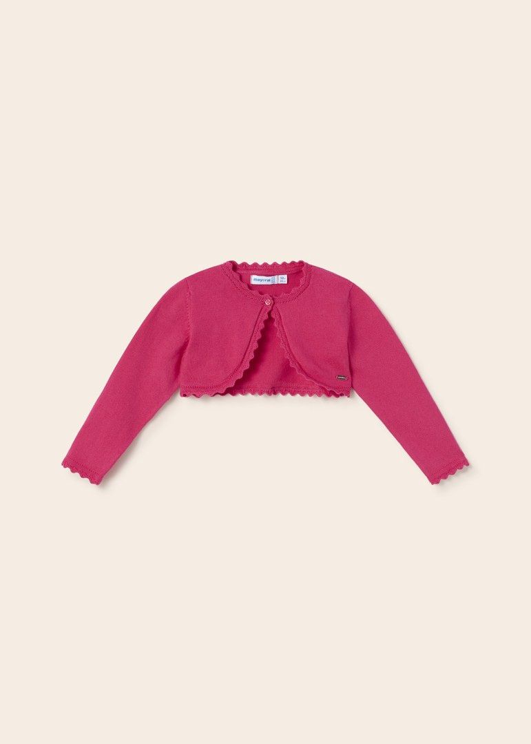 Tricot Bolero Cardigan 306 - Orchid