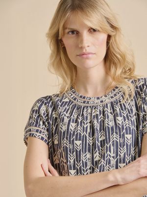 Arrow Jersey T-Shirt Navy