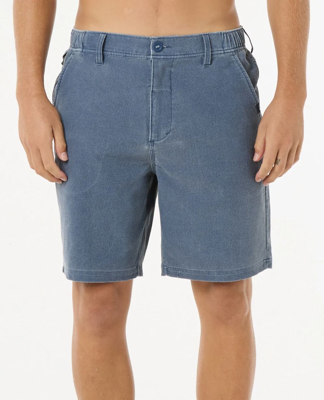 Boardwalk Cord Wiz Shorts - Washed Navy