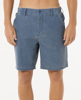 Boardwalk Cord Wiz Shorts - Washed Navy