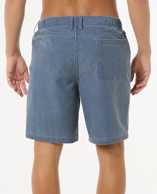Boardwalk Cord Wiz Shorts - Washed Navy