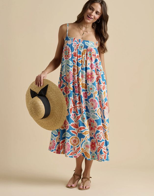 Full Bloom Midi Dress