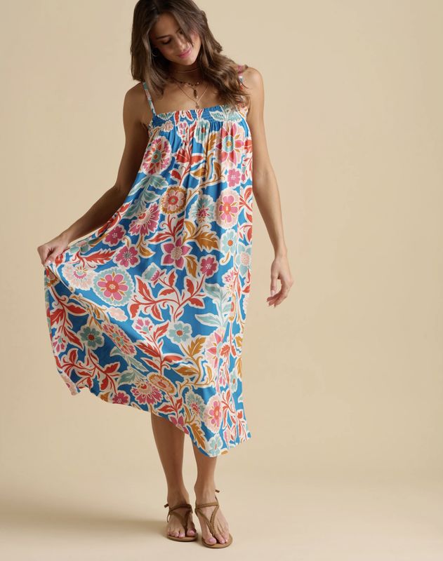 Full Bloom Midi Dress