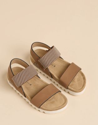 Stripe Sandal