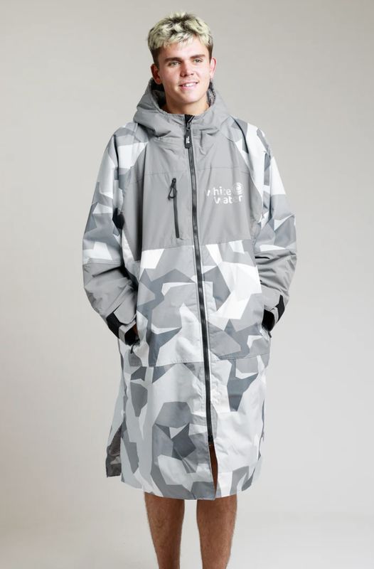 Camo with Grey Lining Adult Hard Shell Robe