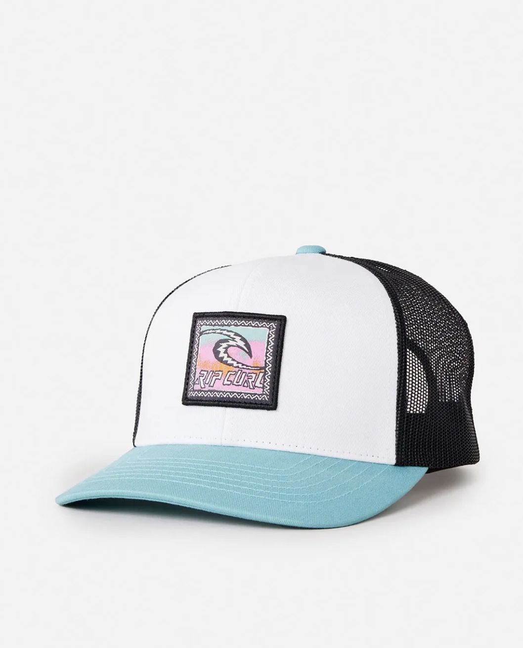 Custom Curve Trucker - Blue Lagoon