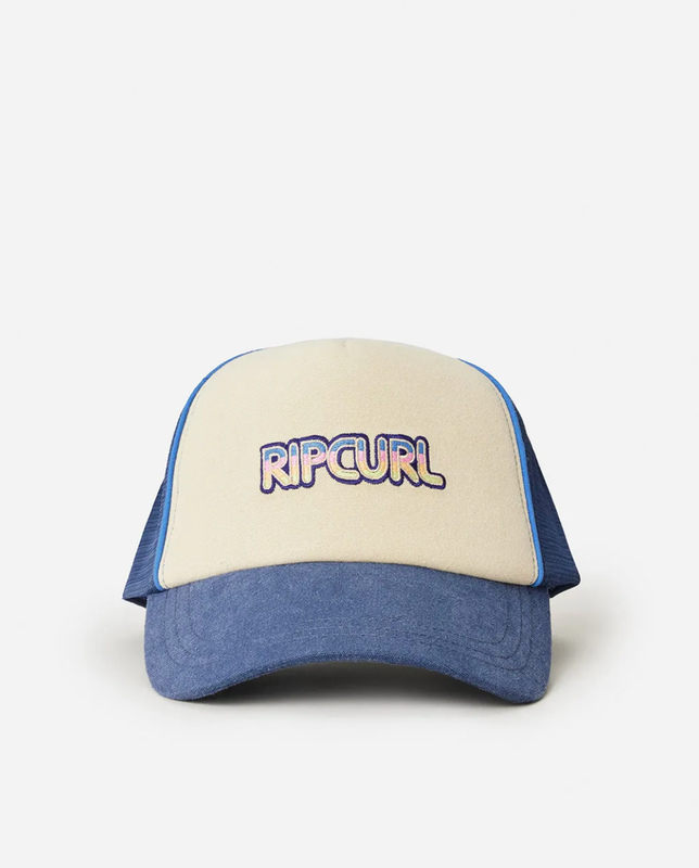 Mixed Revival Trucker- Dark Blue