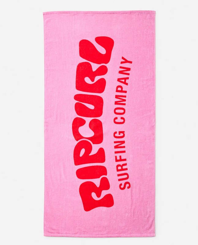 Graphic Standard Towel - Pink