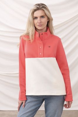 Haven Jersey - Coconut Deep Coral