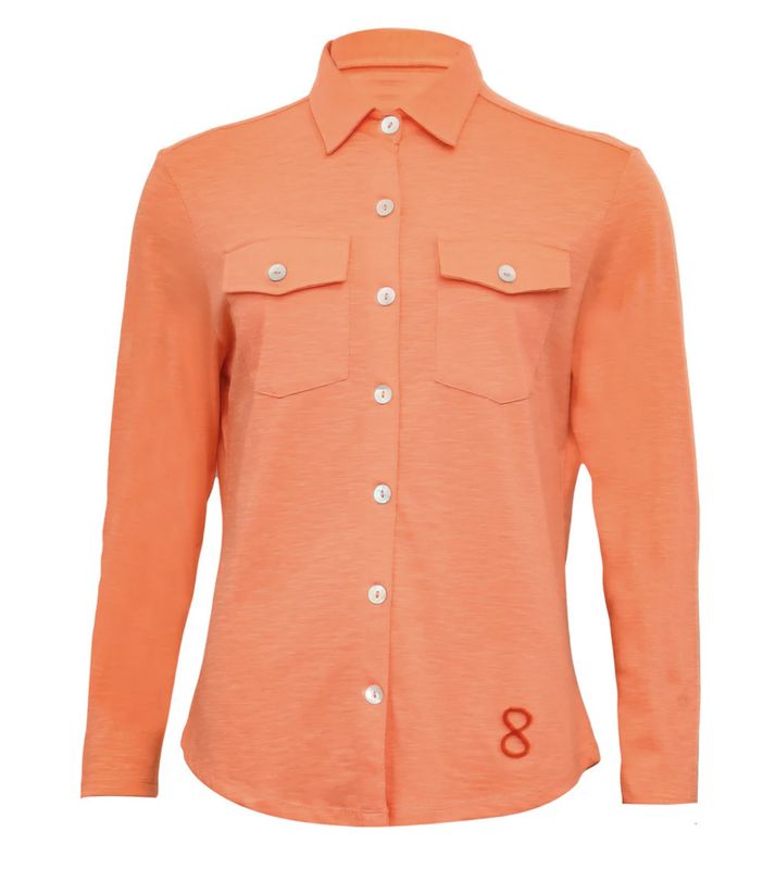Logo Basic Shirt - Coral