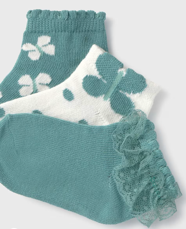 Baby 3 Pack Socks 10874 - Emerald
