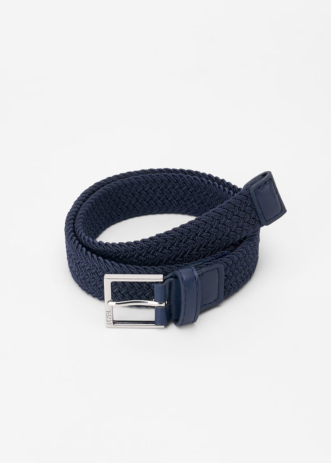 Boys Braided Belt 10924 - Navy