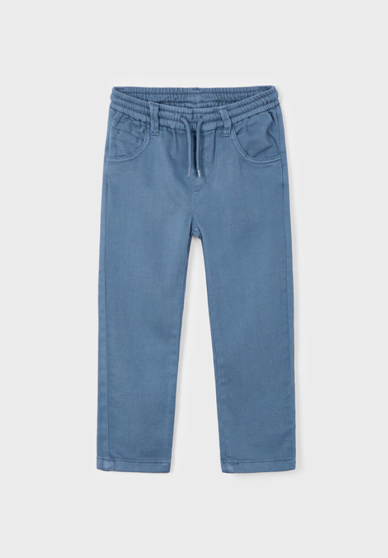 Boys Twill Drawstring Trousers 3572 - Horizon
