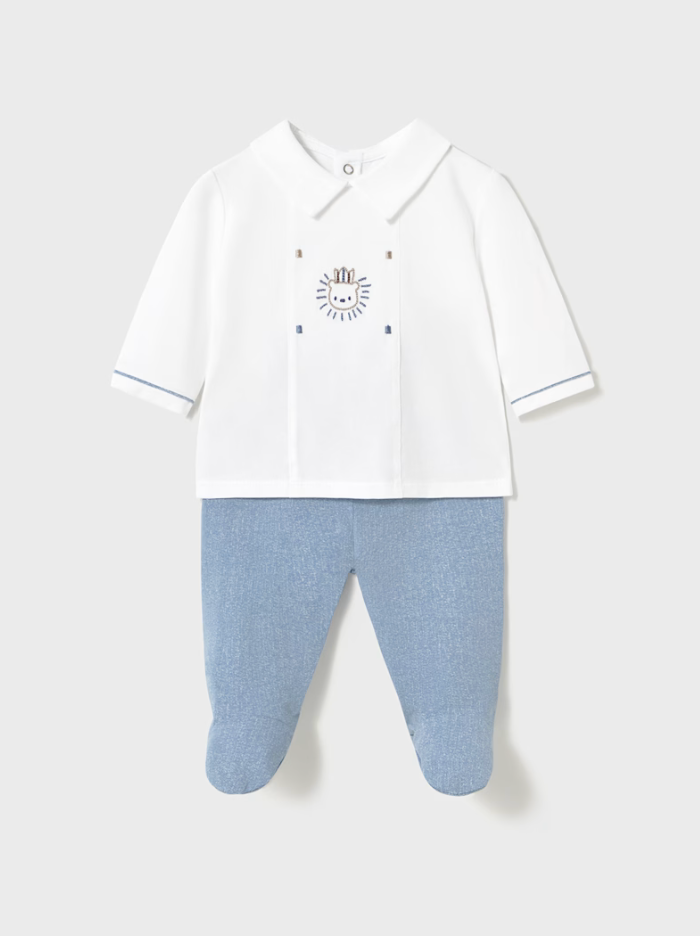 Newborn Boy Top &amp; Bottoms 1558 - Riviera
