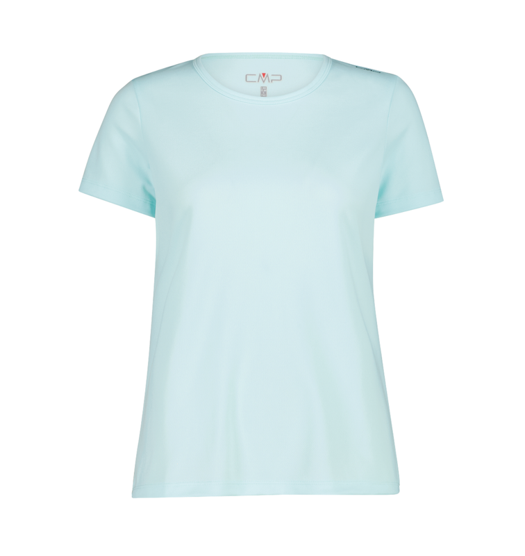 Women&#39;s Round Neck T-Shirt 39T5676 Opale