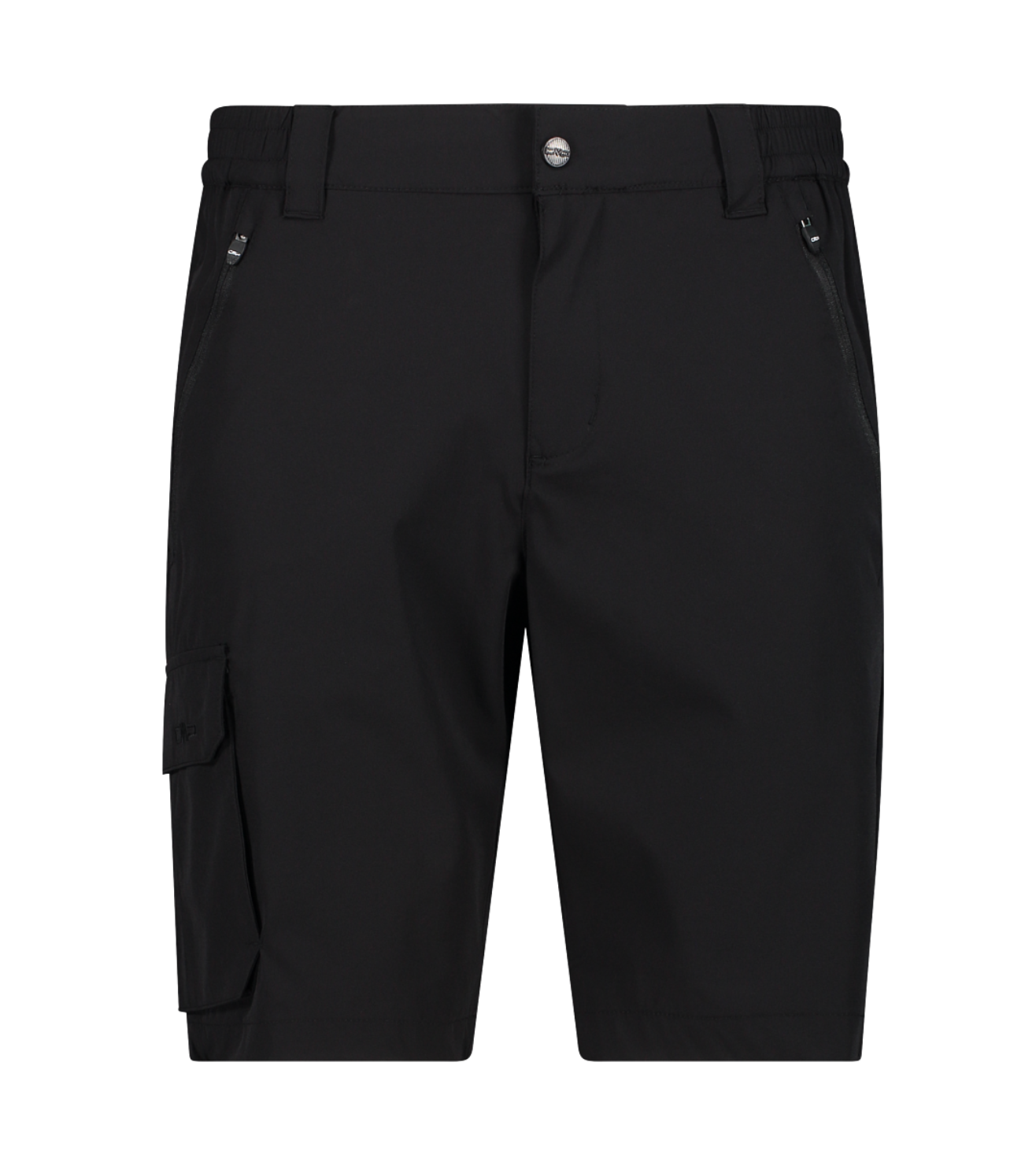 Men&#39;s Bermuda Shorts with Cargo Pockets 31T5637 Black