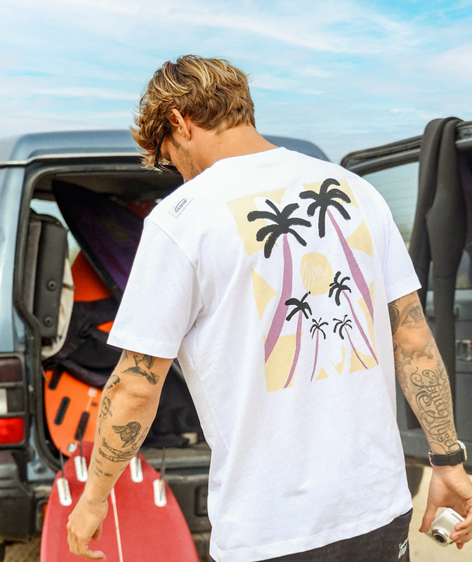 WALK Tee - Blanc