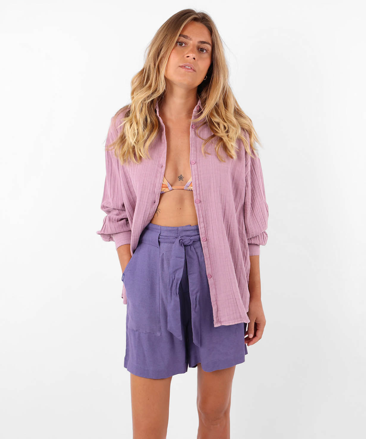 DOMINGO Shirt - Lilas