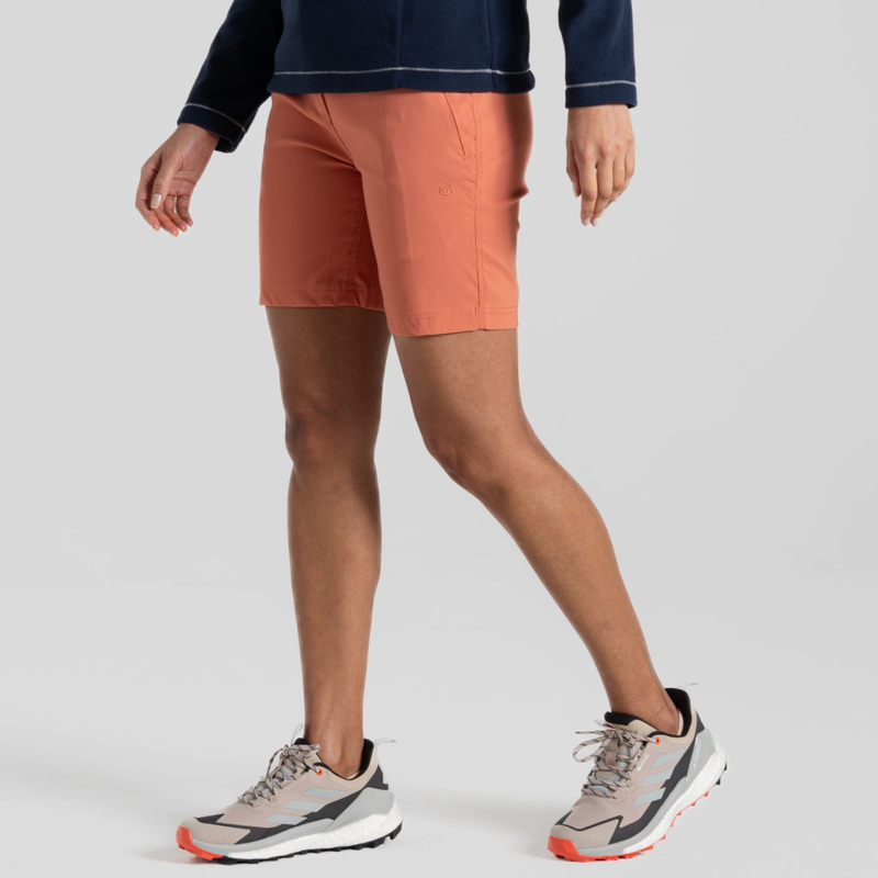 Women&#39;s Stretch Kiwi Pro II Shorts | Red Sandstone