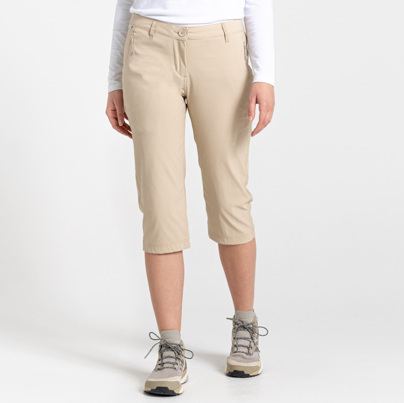 Women&#39;s Kiwi Pro II Crop Trousers | Desert Sand