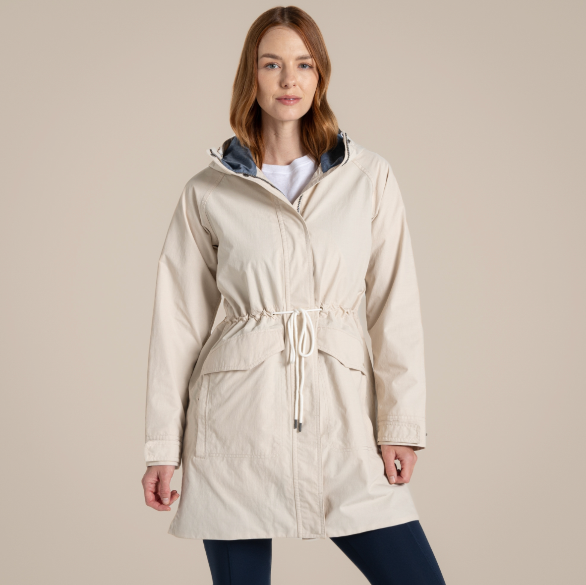 Women&#39;s Emilia Waterproof Jacket | Stone CWW1213