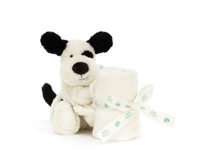Bashful Black &amp; Cream Puppy Soother