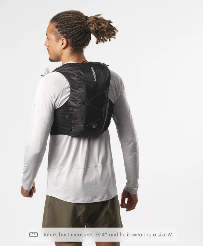 Active Skin 8 Unisex Running Vest with flasks included