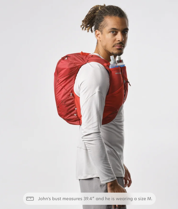 ACTIVE SKIN 12 Unisex Running Vest with flasks included