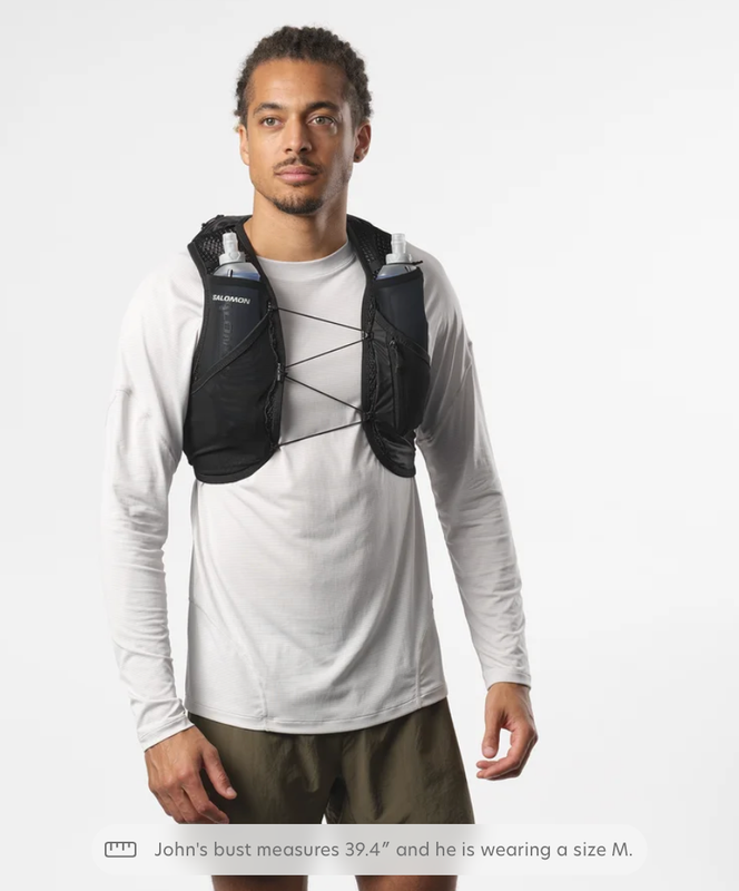 Active Skin 8 Unisex Running Vest with flasks included
