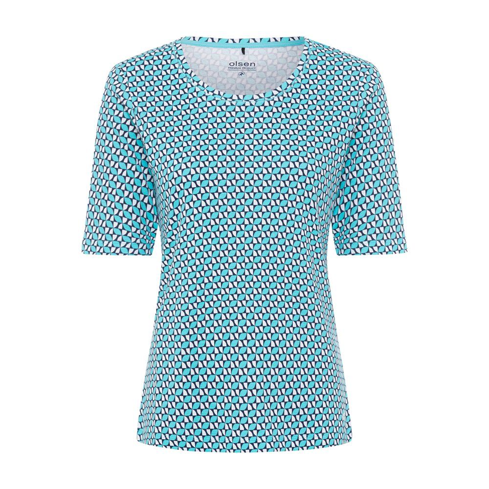 Ocean Breeze AOP Edda Top 11100623