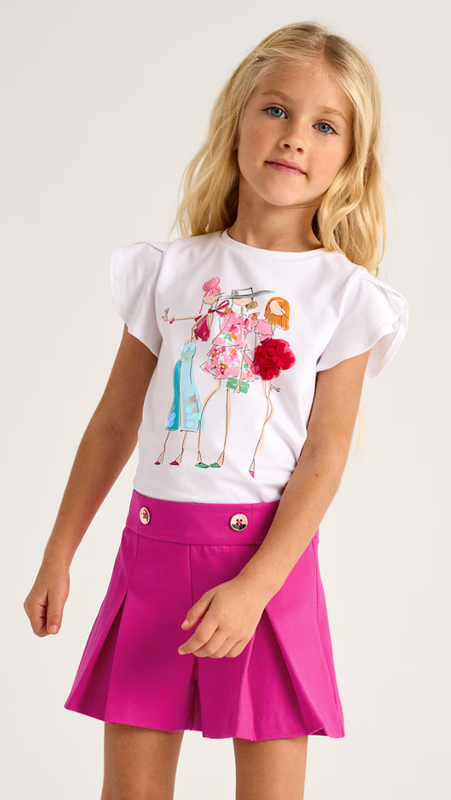 Girl Shorts 3201 - Magenta