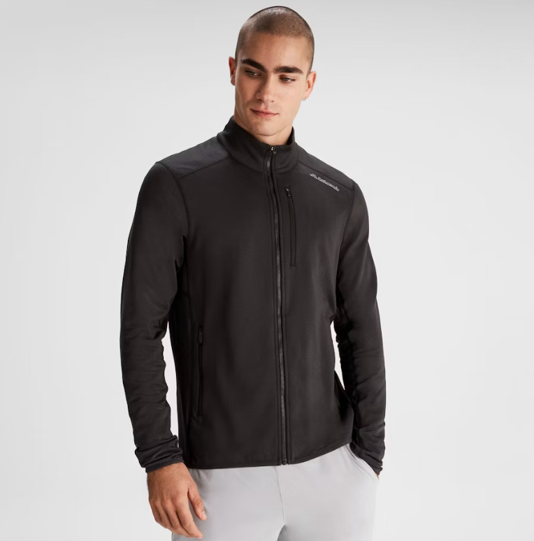 Men’s Seeker Fleece Jacket - Black Stingray
